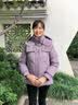 鸭鸭（YAYA）品牌年轻妈妈羽绒服短款2026新款洋气中老年装女士冬季厚外套 灰紫色 L (建议90-105斤) 实拍图