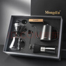 Mongdio手冲咖啡壶套装手磨咖啡机磨豆机咖啡壶手冲套装礼盒6件套 实拍图
