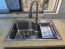 华帝（VATTI）水槽大单槽洗菜盆一体盆304不锈钢厨房水槽洗碗池台上中下安装 S1 实拍图