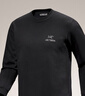 ARC'TERYX始祖鸟 EMBLEM FLEECE CREW 男子 抓绒衫 Black/黑色 XL 实拍图
