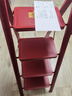 京东京造梯子家用四步折叠梯子乔迁红色室内多功能爬梯加厚伸缩人字梯 实拍图