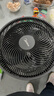 美的（Midea）电风扇家用7叶落地扇摇头电风扇循卧室宿舍轻音风扇台式桌面小型风扇台地两用升级款 黑色丨7叶台地两用 实拍图