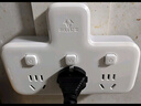 公牛（BULL）转换插头/品字形一转三插座/无线转换插座/电源转换器 适用卧室、厨房 3位分控插座 GN-96033 实拍图