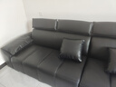 优铭家（YouMingJia）沙发客厅意式极简风真皮沙发小户型现代简约直排沙发客厅2025新款 3.2米五人位【升级底座可视网】 豪华版超厚3.0mm头层牛皮+乳胶坐垫 实拍图