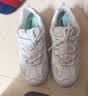 斯凯奇（Skechers）女鞋秋季蕾丝熊猫鞋厚底增高百搭休闲运动经典复古老爹鞋 白色/WHT 40 尺码偏大，建议选小半码 实拍图
