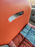 甲东里大人加厚塑料小凳子沙发矮凳防滑家用客厅茶几靠背椅儿童洗澡板凳 橙色【可承重350斤】 27cm 实拍图