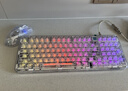 CoolKillerCK98北极熊有线/无线/蓝牙三模透明客制化机械键盘冰刃轴线性轴家用 实拍图