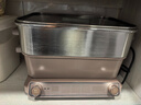 美的（Midea）电火锅钛陶0氟多功能锅不锈钢蒸锅鸳鸯火锅专用锅超薄速沸多功能一体电锅煎烤料理锅DLS332266S 实拍图