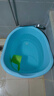 千勤儿童洗澡桶大号加厚浴桶宝宝浴盆泡澡桶婴儿沐浴桶环保洗澡盆保温 大号浴桶【5-8岁可用】布鲁蓝 实拍图