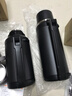 苏泊尔（SUPOR）保温壶大容量不锈钢72小时暖水壶热水瓶户外旅行壶便携车载杯子 儒雅黑2L【升级316L不锈钢+茶滤+背带】 实拍图