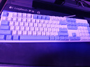 京东京造J104Lite有线机械键盘 办公游戏 透光键帽 炫彩背光104配列 清脆敲击声 可调节防滑脚撑  黑轴款 实拍图