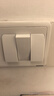 西门子（SIEMENS）开关插座 三开双控面板 86型暗装面板 远景雅白色5TA02361CC1 实拍图