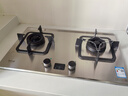 林内（Rinnai）燃气灶家用嵌入式天燃气灶【家电国家补贴20%】台嵌两用5.2kW双眼猛火定时灶具 不锈钢2E08MTX 实拍图
