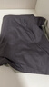 无印良品纯棉枕套A类100%新疆棉枕头套全棉枕巾枕芯套 48x74cm一对装  灰 实拍图