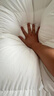 元族希尔顿星级酒店A类95羽绒丝全棉加厚保暖冬季被芯被子冬被6-10斤 白色-希尔顿被子 200*230cm（10斤） 实拍图