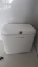 佳帮手厨房垃圾桶6.8L家用带盖中号免弯腰悬空壁挂式厨余厕所卫生间客厅 实拍图
