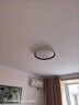 公牛（BULL）LED吸顶灯MX-E048C-BS三段调光卧室灯(M16-A)48W简约灰色 送安装 实拍图