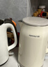 九阳（Joyoung）热水壶烧水壶电水壶 双层壶体316L不锈钢 一体无缝内胆 1.5L家用0胶水电水壶 K15FD-W115 实拍图