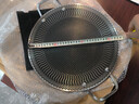 探险者烤盘户外烧烤盘韩式烤肉锅露营家用316不锈钢卡式炉电磁炉双用 316不锈钢烤盘+收纳袋【43CM】 实拍图