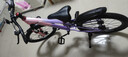 凤凰山地自行车男女变速山地车碟刹青少年儿童自行车学生单车 星际 粉紫【单速+辐条轮】 20寸【适合125-160cm】 实拍图