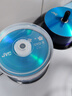 JVC/杰伟世 DVD-R 蓝樱办公系列16速4.7G光盘/空白光盘 刻录碟片/光碟 桶装50片 实拍图