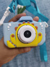卡卡曼儿童相机照相机3-6岁玩具男孩女孩生日礼物宝宝迷你高清数码拍照 蓝龙【9600W像素+128G+可变焦】 宝宝拍立得彩色打印学生相机 实拍图
