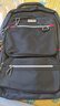 Edison高中生书包大容量初中大学生反光双肩包旅行背包 K052-6G黑色 实拍图