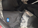 姜太公雨衣雨裤套装防暴雨男款摩托车骑行分体式外卖骑手电瓶车专用雨披 黑色A款（防暴雨+PVC针织布） XXXL1件 实拍图