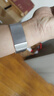 CangHua 适用红米watch6表带 Redmi红米手表5/4表带米兰尼斯金属编织磁吸搭扣可替换腕带 银色 实拍图