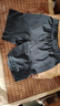 阿迪达斯短裤男夏季透气薄款宽松休闲运动梭织五分裤 黑/白 3CS-BW  XL  实拍图
