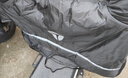 雅迪电动车挡风被电瓶车挡风被冬季加厚电瓶车挡风保暖——黑色 实拍图