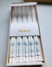 双枪家用陶瓷筷子食品接触级抗菌防霉 千里江山10双 高档礼盒装 实拍图
