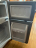 志高（CHIGO）小冰箱迷你小型家用冷藏冷冻两用宿舍出租房用双门办公室电冰箱节能省电 【一级能效】66L银色【三天约一度电】 实拍图