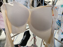 猫人10A抑菌无痕内衣女士冰丝无钢圈文胸聚拢上托防下垂性感薄胸罩L 实拍图