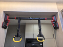 特步（XTEP）家用单杠室内引体向上器儿童成人免打孔门上训练健身器材运动吊杆 升级防滑【巨稳】+吊环70-100cm 免打孔/不伤墙体/不下滑 实拍图