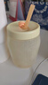 特百惠（Tupperware）吸吸罐550ml女生学生密封带吸管水杯子夏季自制饮品奶昔 奶黄色 实拍图