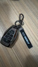 绅创吉利钥匙套缤越星越L/S博越L星瑞帝豪远景X3/6豪越缤瑞博瑞包扣壳 吉利-D款-墨玉黑+黑皮绳 实拍图