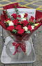 百花馆情人节礼物鲜花小时达玫瑰花满天星真花束生日送女友表白同城配送 【与你偕老】11朵红玫|T78 实拍图
