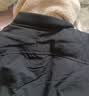 森马（Semir）羽绒服女宽松短款毛绒翻领秋冬特宽松复古巴恩风外套显瘦花苞下摆 黑色调00399|灰鸭绒|特宽松介意可拍小一码 M 【宽松版，建议拍小一码】 实拍图