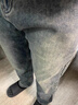 顶峰保罗（Dingfengbaoluo）美式牛仔裤男秋季高街直筒宽松潮牌男生阔腿长裤DFS05复古蓝L 实拍图