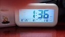 四万公里闹钟超大音量 学生专用起床神器 机械打铃懒人开学必备 家庭卧室床头桌面台钟 时尚卡通夜光 咖色 实拍图