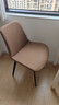 全友家居家用皮艺软包餐椅客厅餐厅茶椅现代简约靠背椅子凳子久坐不累 实拍图