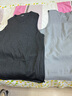 男士保暖背心男加厚加绒无痕宽肩打底上衣秋冬季大码坎肩 深灰+浅灰 4XL 实拍图