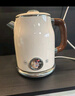 美的（Midea）艺术家电热水壶  烧水壶自动断电保温一体  1.6L大容量电热水壶 316L不锈钢恒温壶 精准控温 63-Q 实拍图