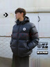匡威（Converse）官方 冬新款男轻便鸭绒羽绒服温暖过冬外套10004603 黑色/10004603-A02 2XL 实拍图