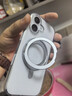 绿联【360°旋转支架|晶薄透亮】适用iPhone17手机壳磁吸支架透明苹果17保护套气囊防摔镜头全包不发黄 实拍图