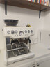 铂富（Breville）BES870 半自动咖啡机 家用意式 研磨奶泡一体式 可拆卸豆仓 16档研磨 白色 实拍图