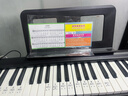 特伦斯电子琴88键折叠琴成人儿童初学电钢键盘教学乐器V10家用便携钢琴 典雅黑+原装琴包+Z型琴架 实拍图
