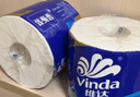 维达（Vinda）有芯卷纸 蓝色经典4层200克*10卷 厚韧大分量 卫生纸厕纸 卷筒纸 实拍图