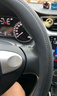 纳帕皮方向盘套四季通用防滑吸汗透气超薄汽车把套2025新款保护套 经典黑【圆形】 实拍图